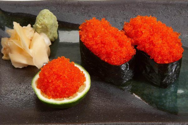 Tobiko（Orange， red)