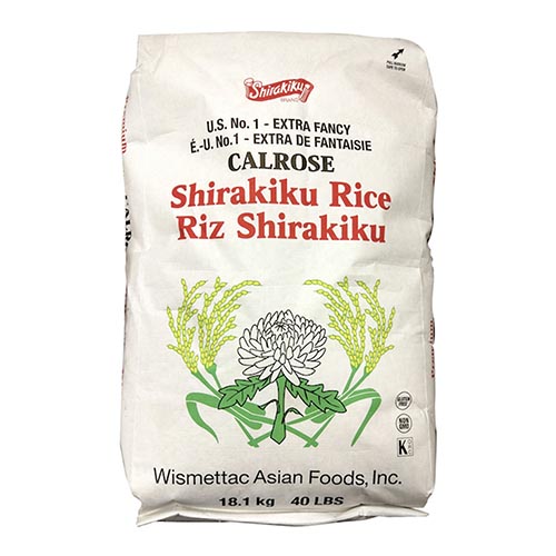 Rice Shirakiku Calrose 40LB