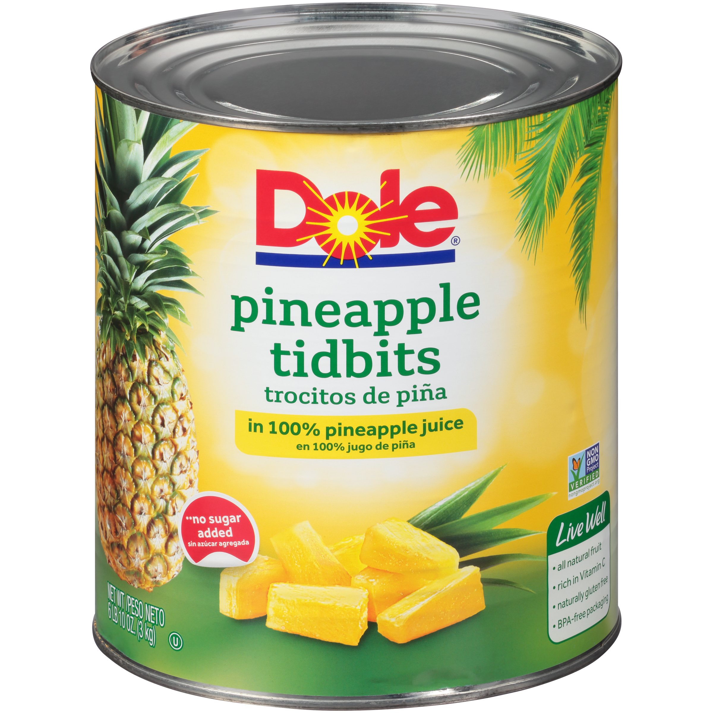 Pineapple Tibbit (small can small piece)